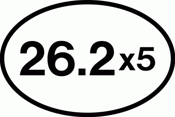 26.2 x 5 Sticker-371