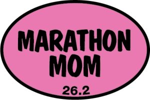 Marathon Mom Sticker-0