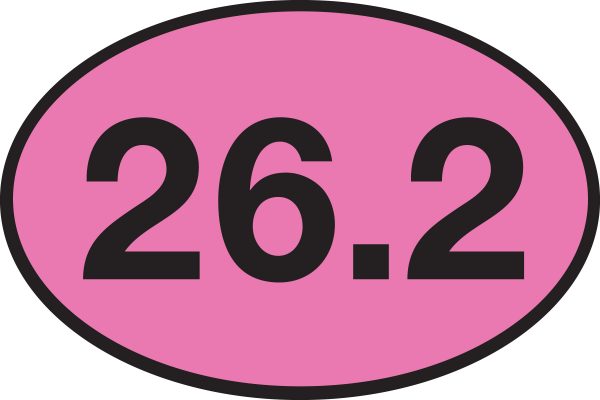 26.2 PINK Sticker-516