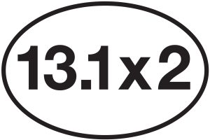 13.1 x 2 Sticker-0