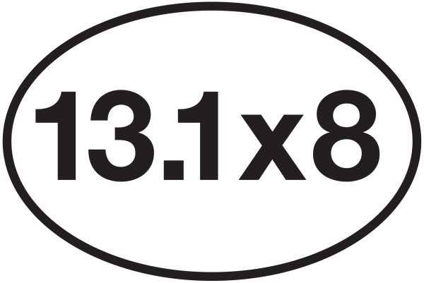 13.1 x 8 Sticker-610