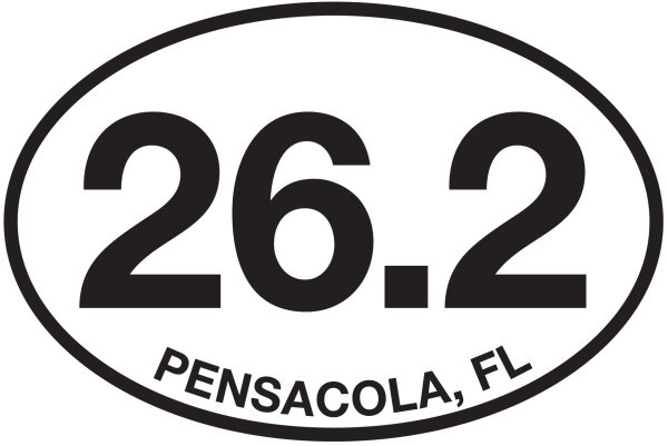 26.2 Pensacola, FL Sticker-629