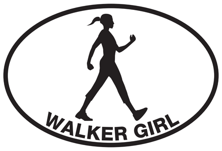 Walker Girl Sticker-0