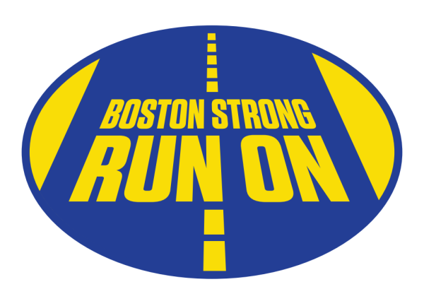 Boston Strong Run On Sticker-0